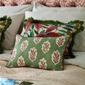 227075 Sessile Leaf Pinetum Prints Forest Green Fabric by Sanderson 227075 Sessile Leaf Pinetum Prints Forest Green Fabric by Sanderson