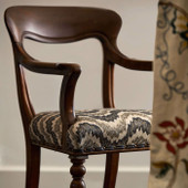 333355 Dragon Flamestitch Arcadian Weaves Charcoal Fabric by Zoffany 333355 Dragon Flamestitch Arcadian Weaves Charcoal Fabric by Zoffany