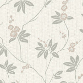 3024 Amelie Blossom Floral Beige Wallpaper by Belgravia