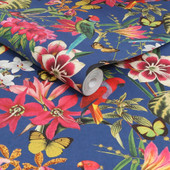 122352 Paradiso Deep Navy Wallpaper by Envy 122352 Paradiso Deep Navy Wallpaper by Envy