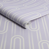 118731 Ups n Downs Lavender Wallpaper by Envy