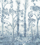 BW45141/2 Tall Trees Kit Kemp Wallpaper By GP & J Baker