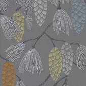 111500 Epitome Idyllic Mint/Duck Egg/Smoke Wallpaper by Harlequin