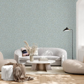 100098AH Textured Marble Soft Blue Gold Wallpaper By Arthouse