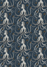 JMW-100201 Octopoda Wallpaper by Josephine Munsey JMW-100201 Octopoda Wallpaper by Josephine Munsey