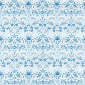 226916 Strawberry Thief Simply Morris Woad Fabric by Morris & Co 226916 Strawberry Thief Simply Morris Woad Fabric by Morris & Co