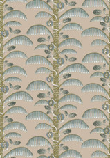 JMW-101531 Palm Stripe Wallpaper by Josephine Munsey