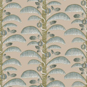 JMW-101531 Palm Stripe Wallpaper by Josephine Munsey