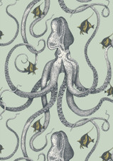 JMW-103021 Octopoda Grand Roll Wallpaper by Josephine Munsey JMW-103021 Octopoda Grand Roll Wallpaper by Josephine Munsey
