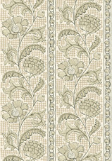 JMW-102811 Floral Check Wallpaper by Josephine Munsey JMW-102811 Floral Check Wallpaper by Josephine Munsey