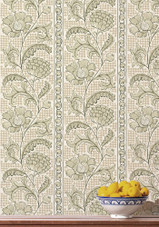JMW-102811 Floral Check Wallpaper by Josephine Munsey JMW-102811 Floral Check Wallpaper by Josephine Munsey