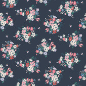 125510 Clifton Floral Navy Wallpaper by Cath Kidston 125510 Clifton Floral Navy Wallpaper by Cath Kidston