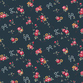 125512 Rows and Bows Navy Wallpaper by Cath Kidston 125512 Rows and Bows Navy Wallpaper by Cath Kidston