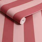 125519 Canopy Stripe Pink and Red Wallpaper by Cath Kidston 125519 Canopy Stripe Pink and Red Wallpaper by Cath Kidston