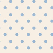 125522 Button Spot Blue Wallpaper by Cath Kidston 125522 Button Spot Blue Wallpaper by Cath Kidston