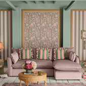 125524 Friendship Garden Sage Wallpaper by Cath Kidston 125524 Friendship Garden Sage Wallpaper by Cath Kidston