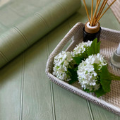 5910 Beaded Wood Sage Wallpaper by Belgravia