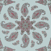 T36431 East India Indienne Raspberry and Teal Wallpaper by Thibaut
