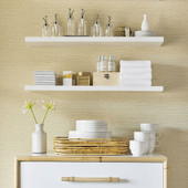 T10962 Prairie Weave Texture Resource Volume 7 Straw Wallpaper by Thibaut