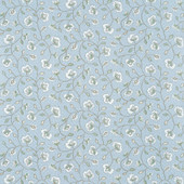 AT57839 Chelsea Bristol Soft Blue & Green Wallpaper by Anna French