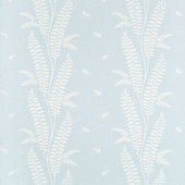 AT57825 Ensbury Fern Bristol Soft Blue Wallpaper by Anna French