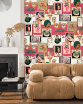 BMWL005/03C Connecting Frames Wild Life Wallpaper by Brand McKenzie