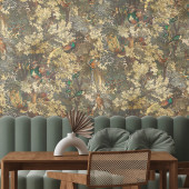 BMWL005/04A Gentlemen Birds Wild Life Wallpaper by Brand McKenzie