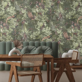 BMWL005/04C Gentlemen Birds Wild Life Wallpaper by Brand McKenzie
