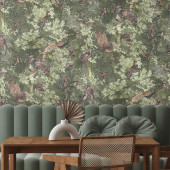 BMWL005/04C Gentlemen Birds Wild Life Wallpaper by Brand McKenzie