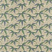 222526 Bamboo Archive II Prints Thyme/Artichoke Fabric by Morris & Co 222526 Bamboo Archive II Prints Thyme/Artichoke Fabric by Morris & Co