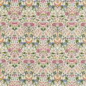 222525 Lodden Archive II Prints Blush/Woad Fabric by Morris & Co 222525 Lodden Archive II Prints Blush/Woad Fabric by Morris & Co