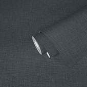 WH30139 Cotton Texture Welcome Home Black Wallpaper By Galerie WH30139 Cotton Texture Welcome Home Black Wallpaper By Galerie