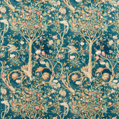 226601 Melsetter Indigo Fabric by Morris & Co 226601 Melsetter Indigo Fabric by Morris & Co