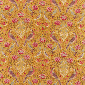 226593 Seasons by May Melsetter Saffron Fabric by Morris & Co 226593 Seasons by May Melsetter Saffron Fabric by Morris & Co