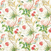 226932 Mauritius Indoor Outdoor Prints Ivory/Multi Fabric by Sanderson 226932 Mauritius Indoor Outdoor Prints Ivory/Multi Fabric by Sanderson