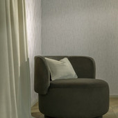 W0205/01 Asper Charcoal/Gilver Expressions Wallpaper by Clarke & Clarke W0205/01 Asper Charcoal/Gilver Expressions Wallpaper by Clarke & Clarke