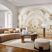 76193160 Elephantine Panoramas 3 Wallpanel by Casamance