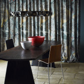 320464 Verdure Cotswolds Manor Lead Blue Fabric by Zoffany 320464 Verdure Cotswolds Manor Lead Blue Fabric by Zoffany