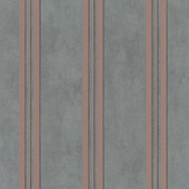 32637 Mixed Stripe The New Design Book Rose Gold and Grey Wallpaper By Galerie