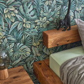 33304 Jungle Leaves The New Design Book Green Wallpaper By Galerie