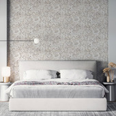 33951 Floral Texture The New Design Book Greige Wallpaper By Galerie