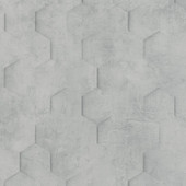 34160 3D Geometric Hexagon The New Design Book Grey Wallpaper By Galerie