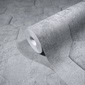 34160 3D Geometric Hexagon The New Design Book Grey Wallpaper By Galerie