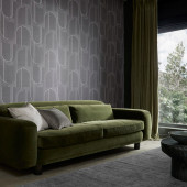 118014 Marcia Black Wallpaper by Graham and Brown 118014 Marcia Black Wallpaper by Graham and Brown