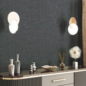 45772 Uni Bricks and More Anthracite Wallpaper By Galerie
