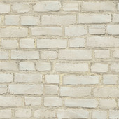 BB51102 Coastal Brick Effect Motif Bricks and More Grey, Red and White Wallpaper By Galerie