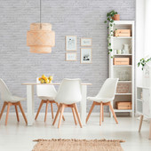 BB51104 Brickshire Residents Motif Bricks and More Grey Wallpaper By Galerie