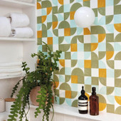 GNL105360387 Happiness Green Life 2 Wallpaper by Caselio