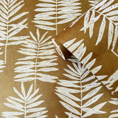 DWP0365-04 Tumbling Leaf Zen Gold Wallpaper By Galerie DWP0365-04 Tumbling Leaf Zen Gold Wallpaper By Galerie