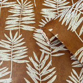 DWP0365-06 Tumbling Leaf Zen Orange Wallpaper By Galerie DWP0365-06 Tumbling Leaf Zen Orange Wallpaper By Galerie